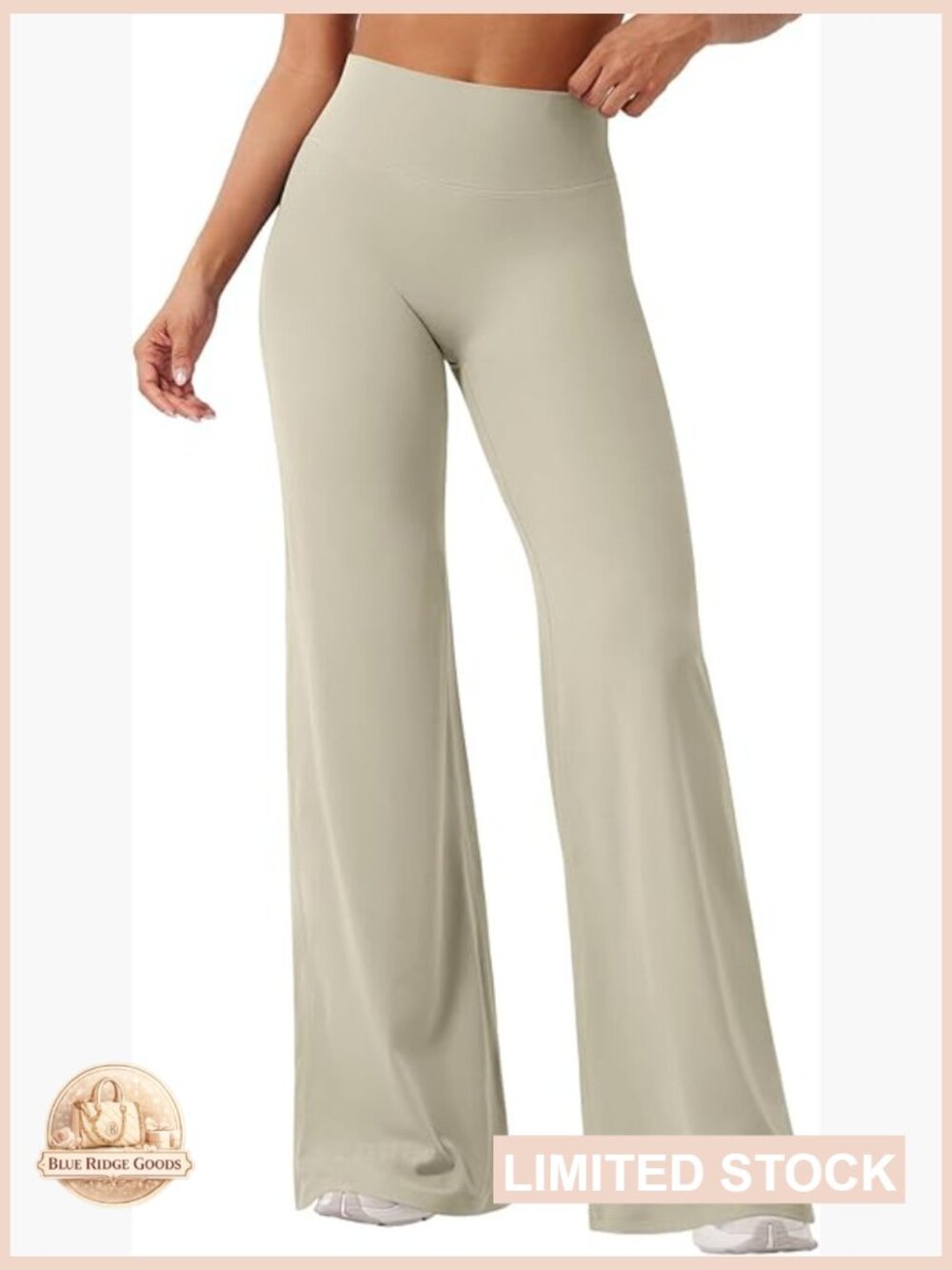 High Waist Straight Leggings No Front Seam Buttery Soft Yoga Pants 33in Inseam